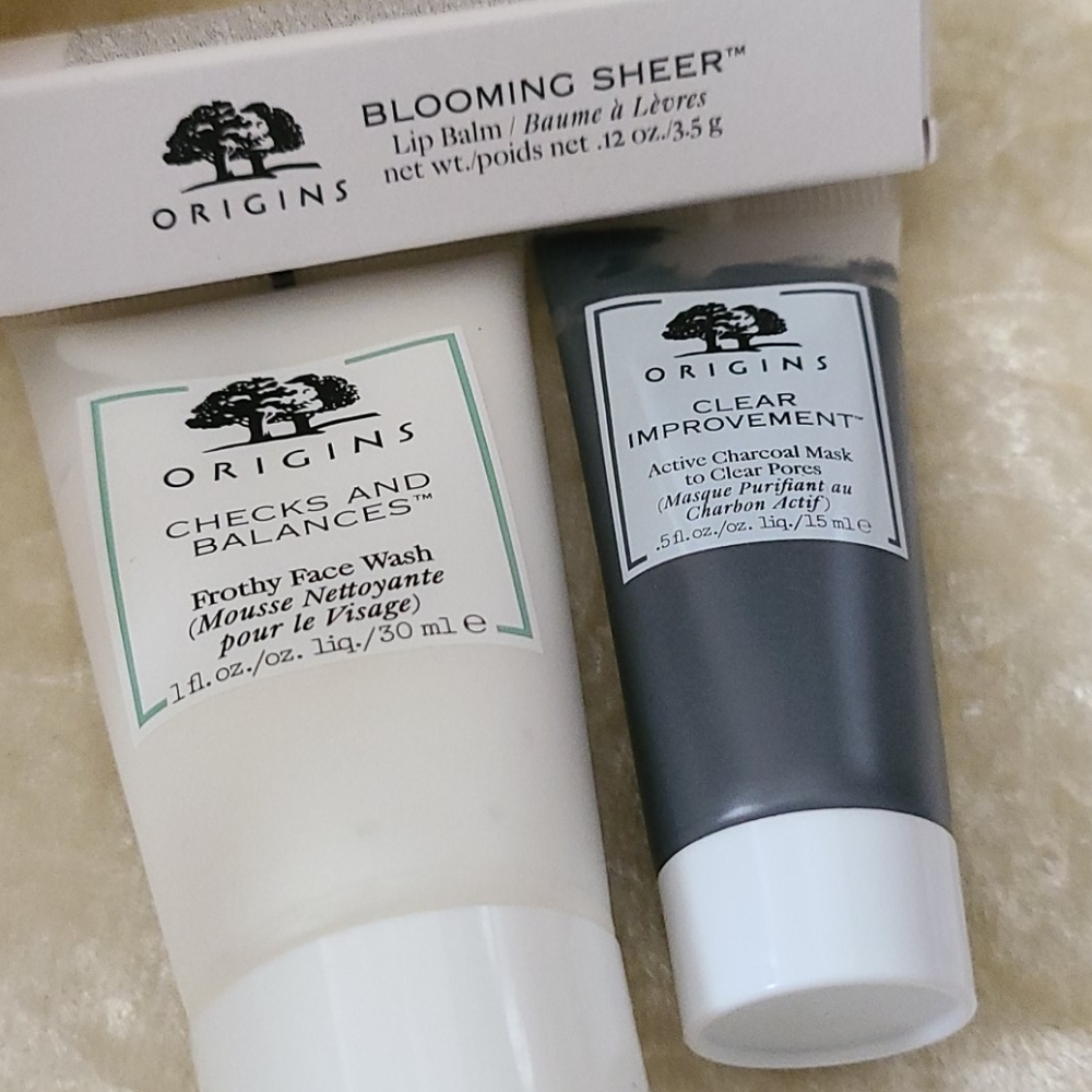 Origins Lip Balm, Face Wash, Charcoal Mask - Picture 3 of 11